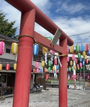 岡野神社の夏祭り