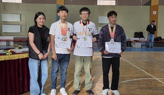 白波瀬拓磨さん(107期)、モンゴル開催のルービックキューブ大会で優勝